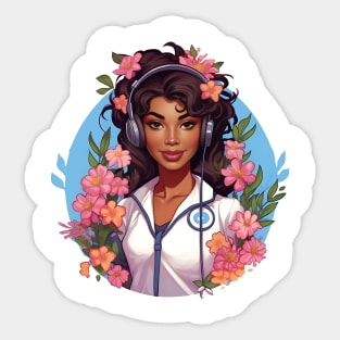 Black Nurse #6 Sticker